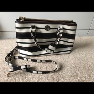 Tory Burch Robinson Double-zip Leather Satchel